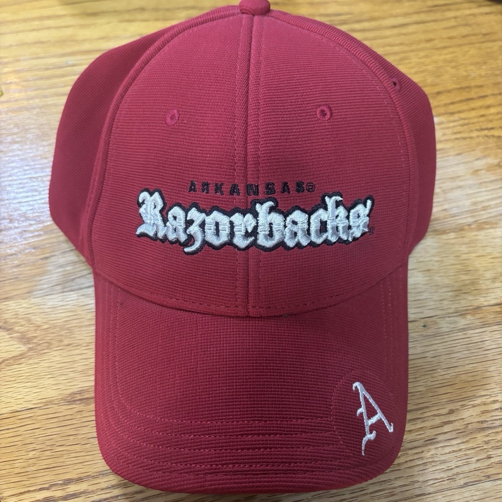 NCAA‎ by Signatures Men's Arkansas Razorback Baseball Cap Adj Strap Red OS Hat